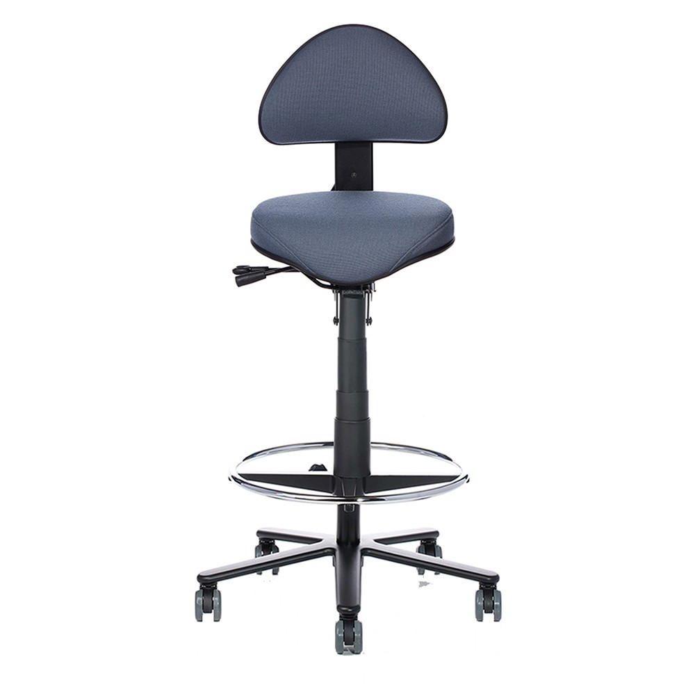 Menuet Høj Musikerstol med ryglæn og fodstøtte