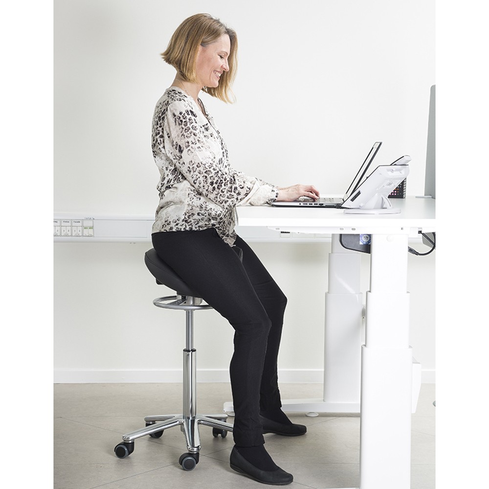 Dynamic 1 Balance Sadelstol - Kontorstol med sadelsæde