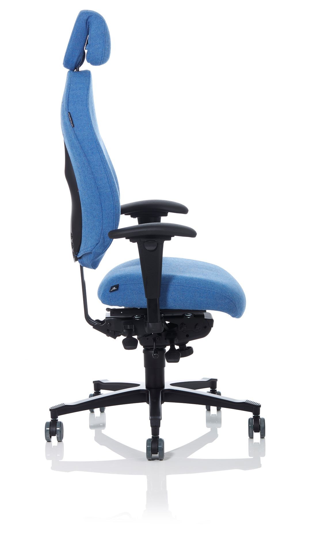 Malmstolen R4 Large Kontorstol - med høj ryg og nakkestøtte