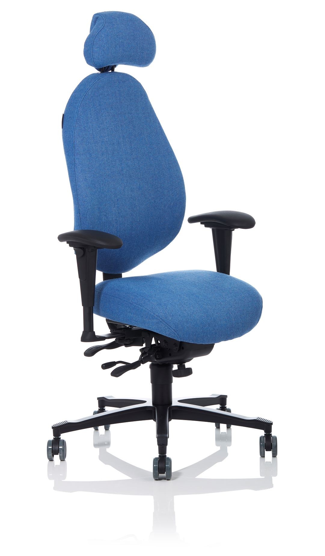 Malmstolen R4 Large Kontorstol - høj ryg med/uden armlæn