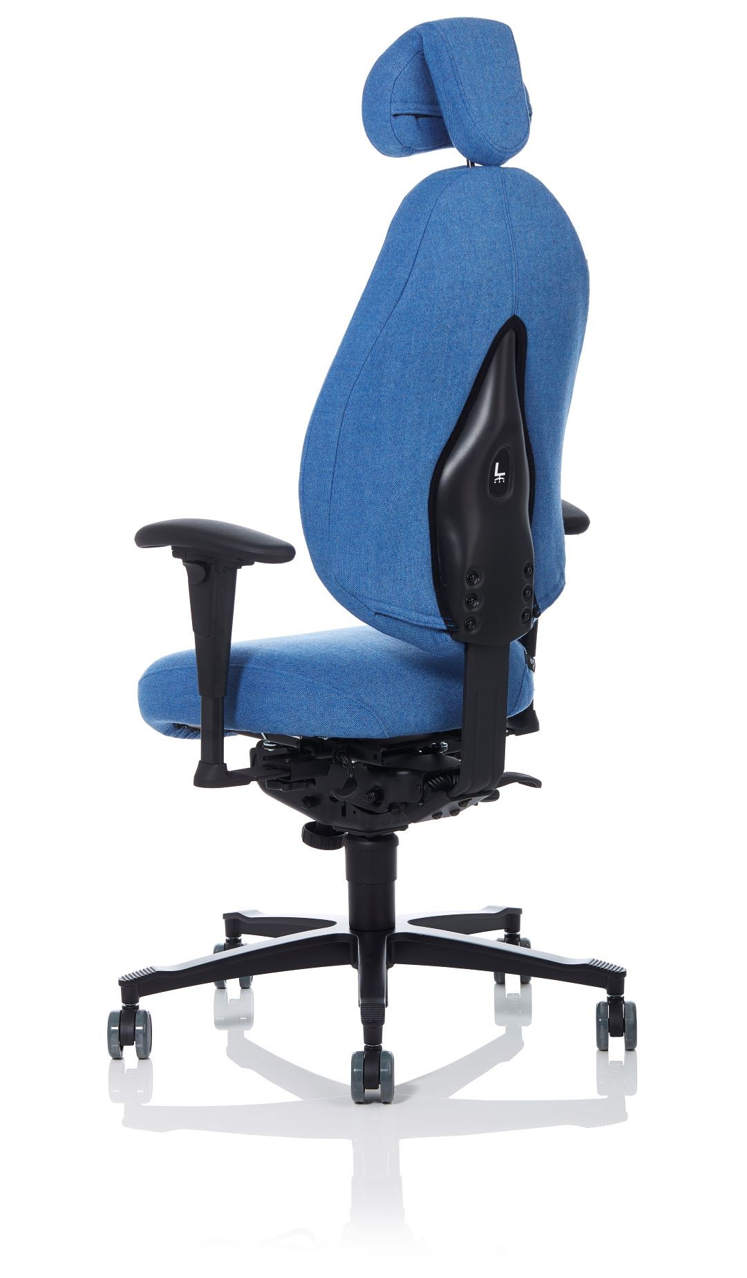 Malmstolen R4 Large Kontorstol - høj ryg med/uden armlæn