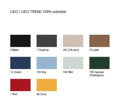 Cab counterstol med polstret sæde