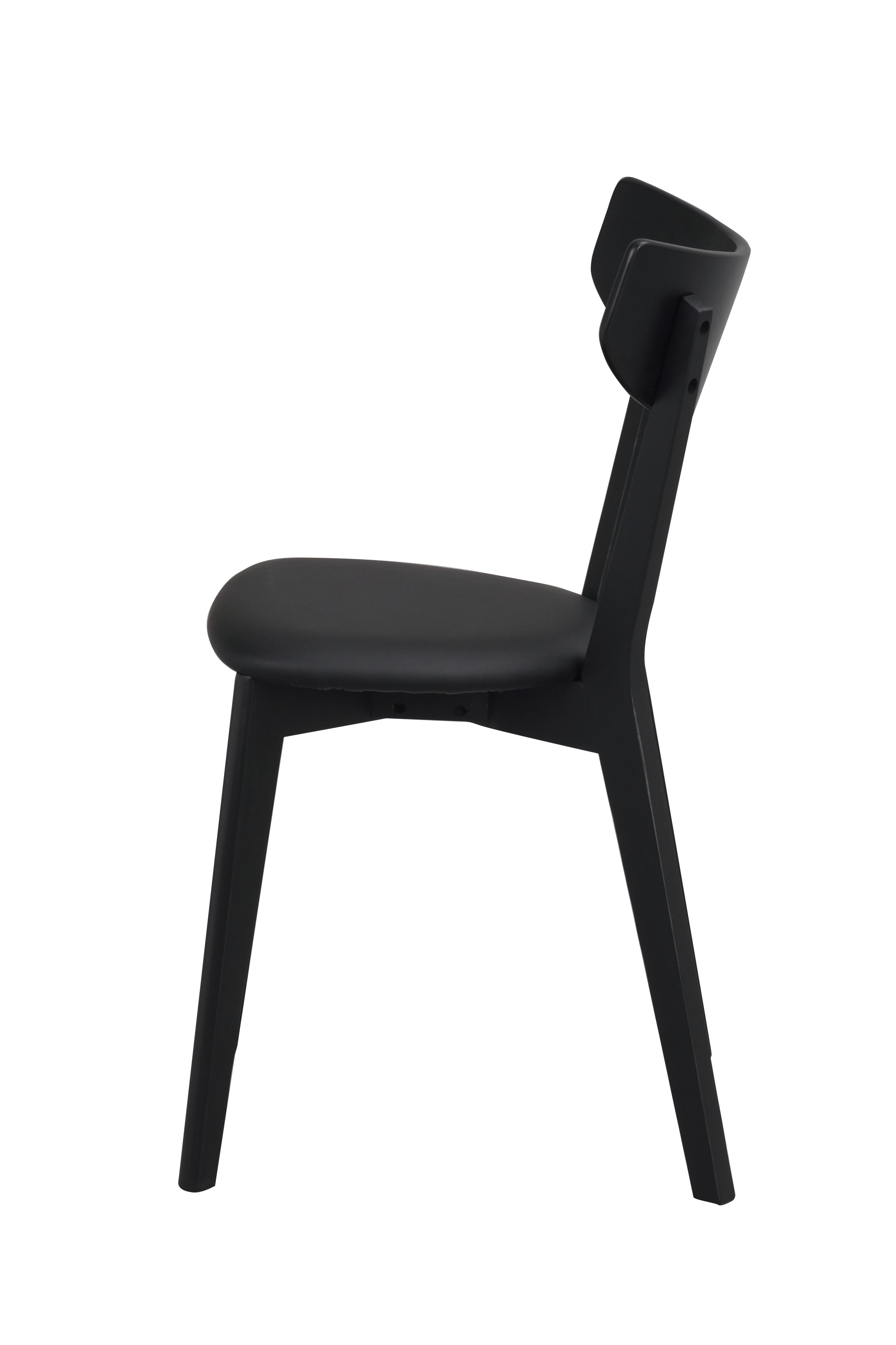 Rowico Ami spisebordsstol sort lakeret