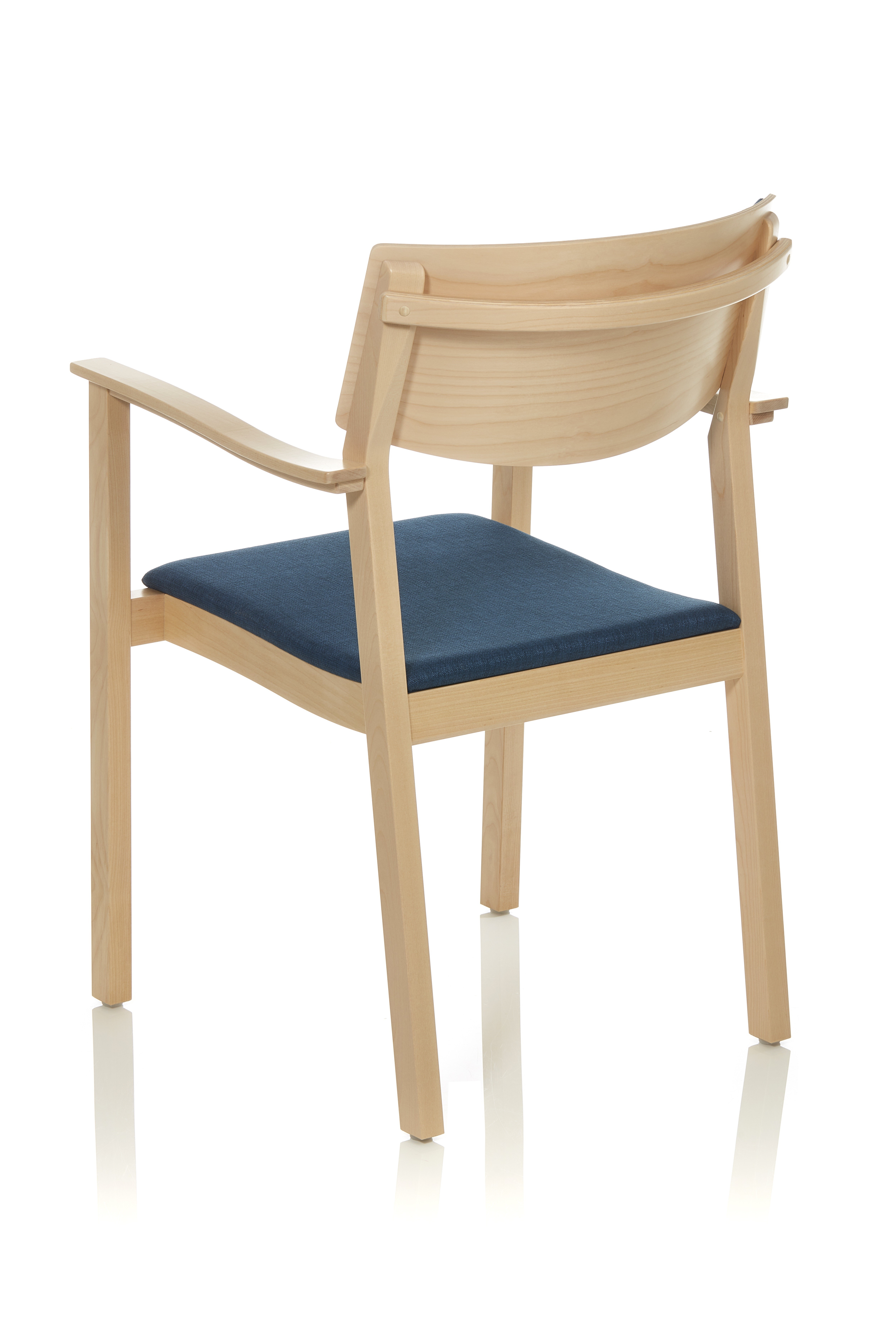 Anyday polstret sæde og ryg med armlæn – Birk