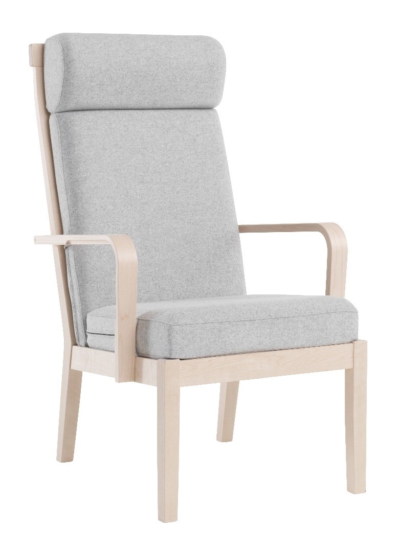 Camilla hvilestol med høj ryg