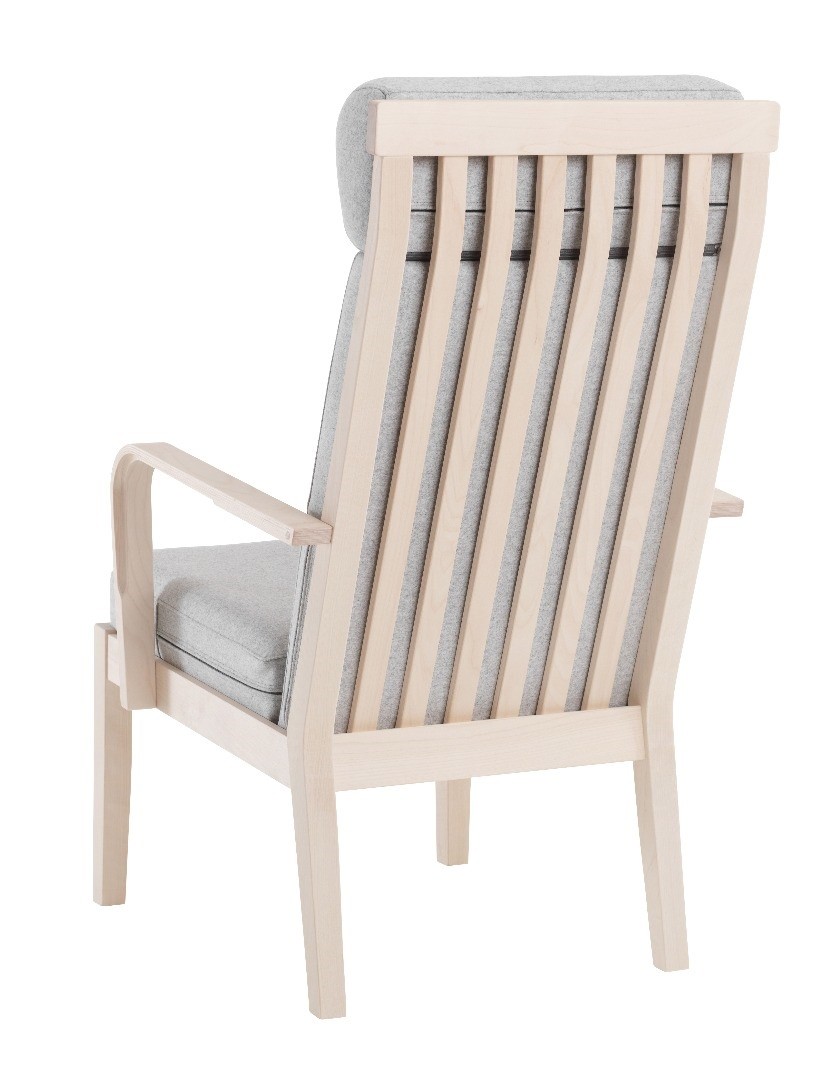 Camilla hvilestol med høj ryg