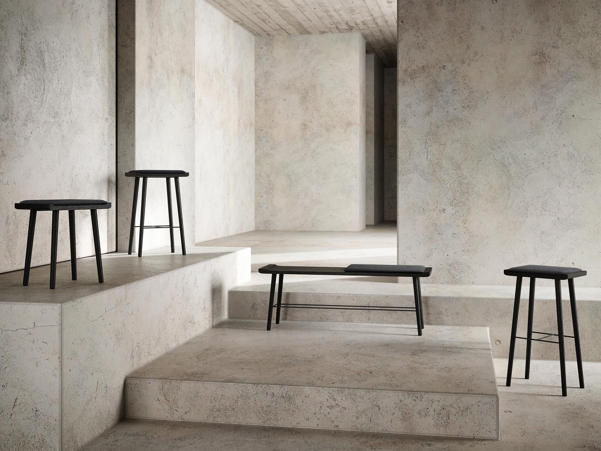 Scala bench fra By Wirth - flere varianter