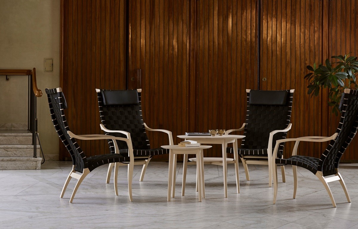 Celia - lænestol med høj ryg