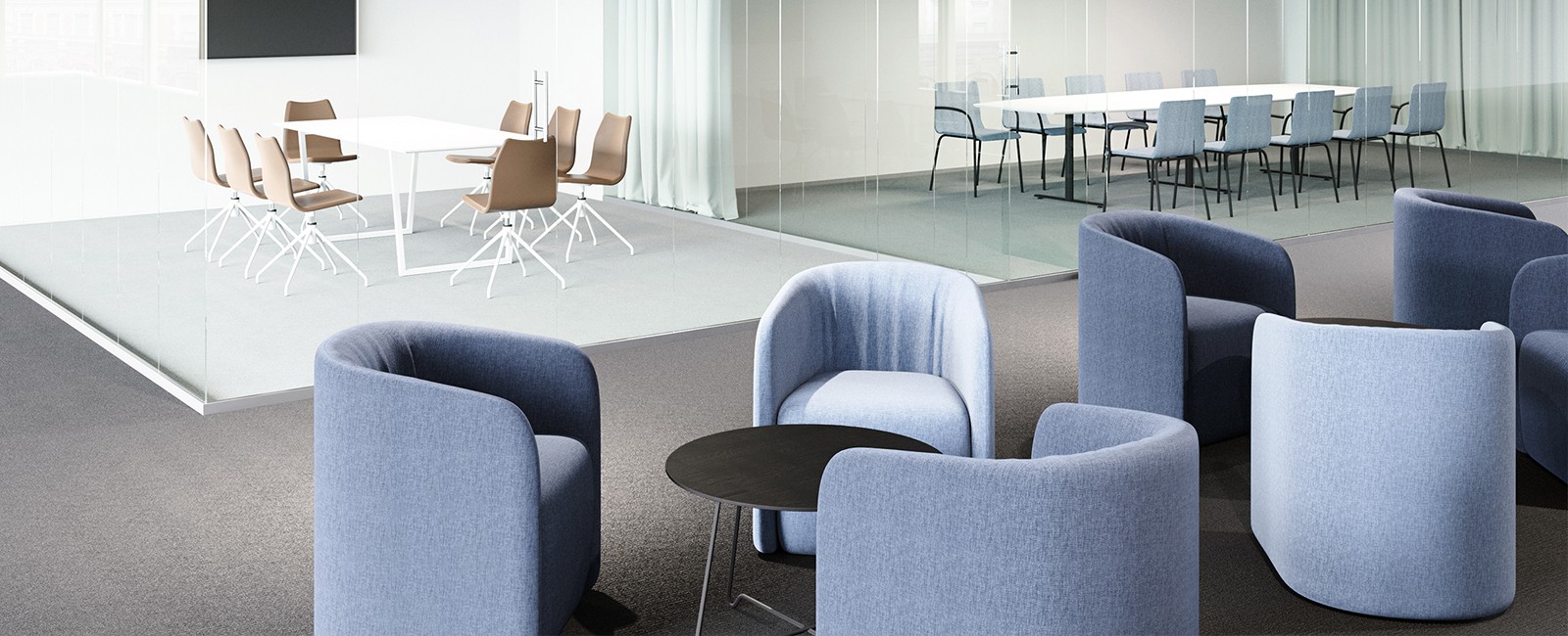 Noa polstret loungestol