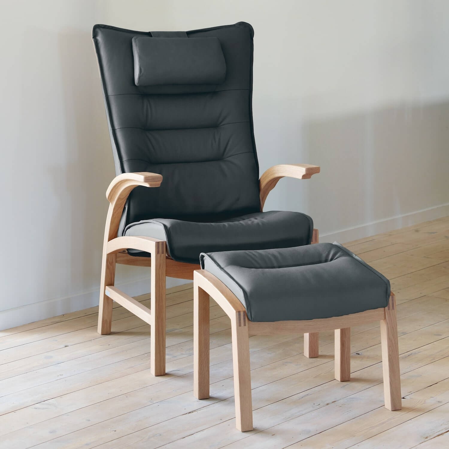 Farstrup Cantate 6010 Seniorstol i læder