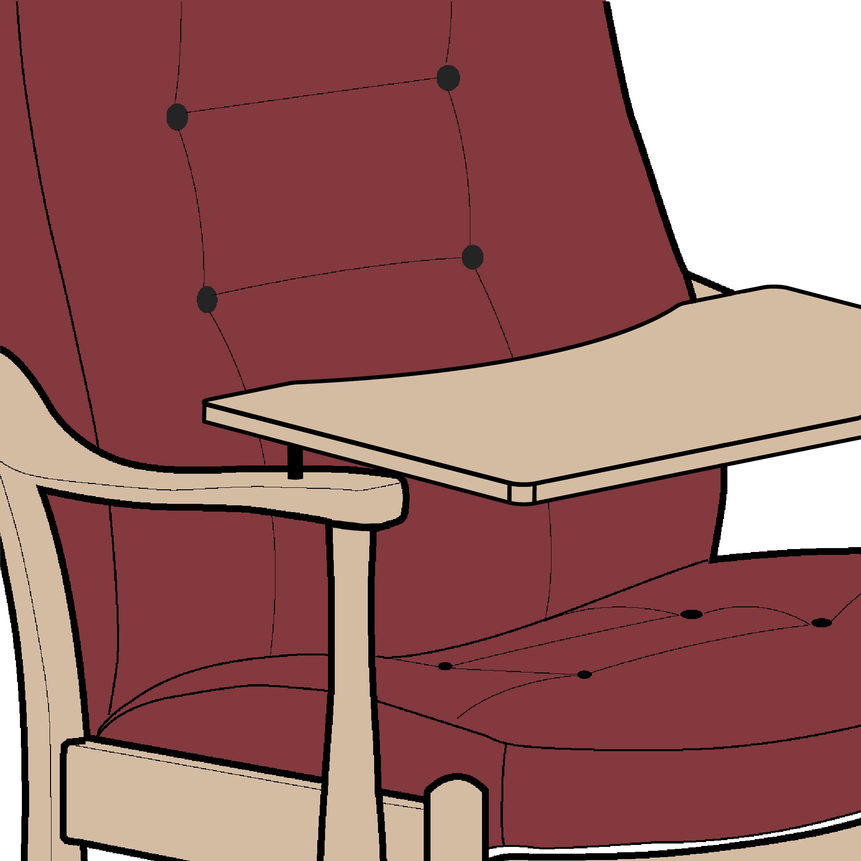 Tilbehør - Spisebakke til Farstrup Plus