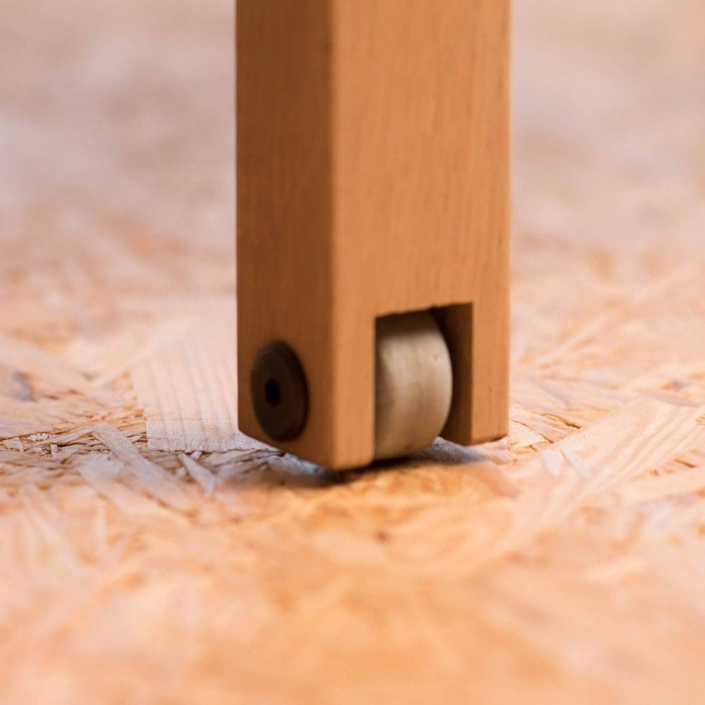 Farstrup Scala 2419 armstol med gribebøjle i læder