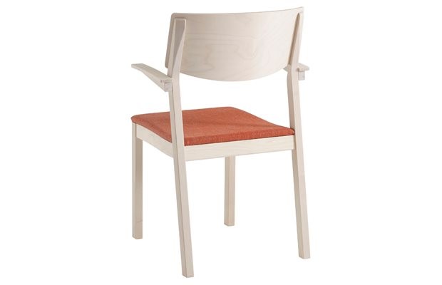 Anyday polstret sæde og ryg med korte armlæn – Birk