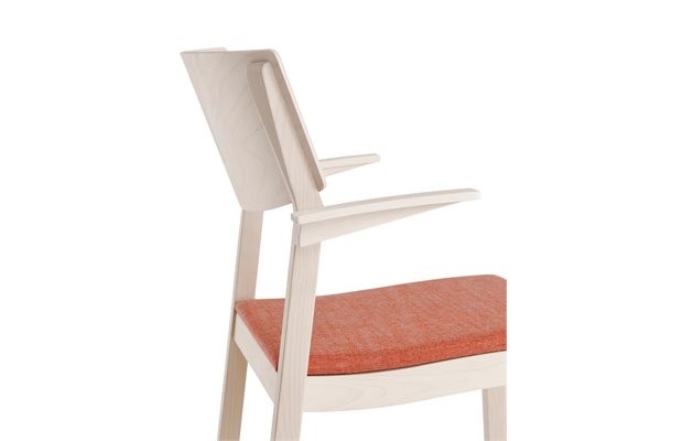 Anyday polstret sæde med korte armlæn – Birk