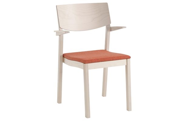 Anyday polstret sæde med korte armlæn – Birk