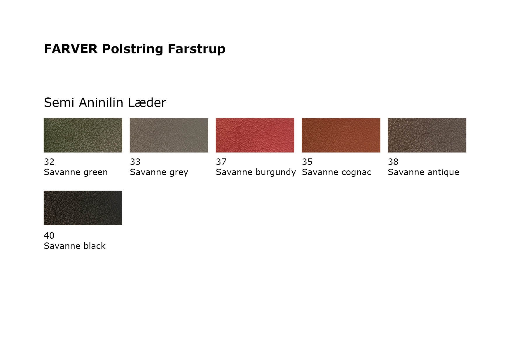 Farstrup Fastoflex XXL sofastol i læder - max 450 kg