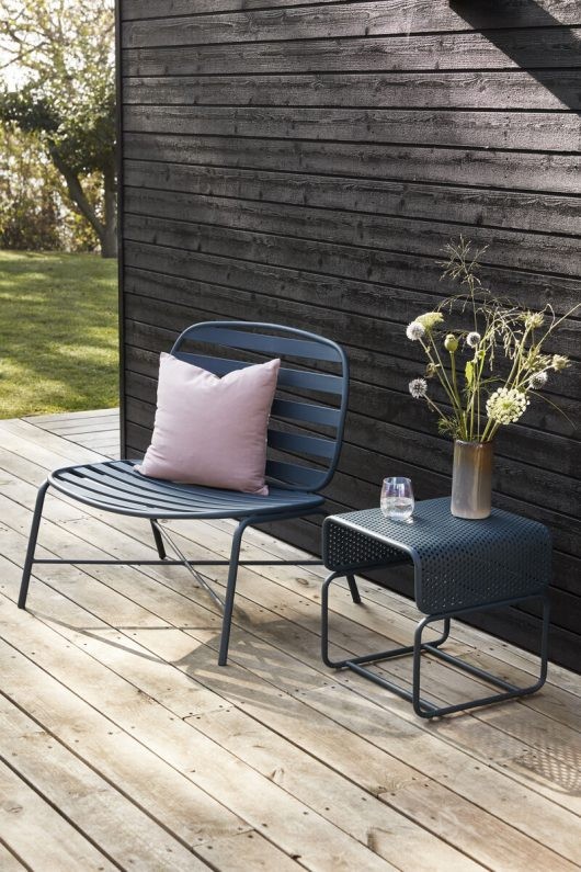 Edge sideord, metal, grøn