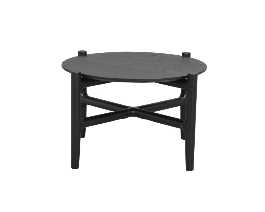 Rowico Holton kaffebord Ø55cm i sort eller natur