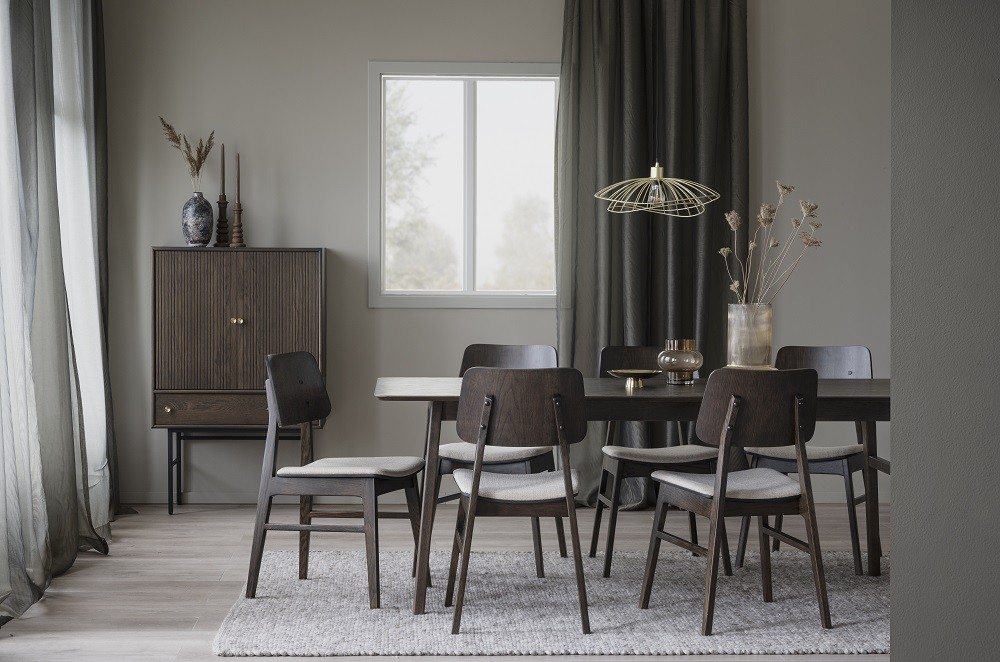 Rowico Nagano spisebordsstol brun eg