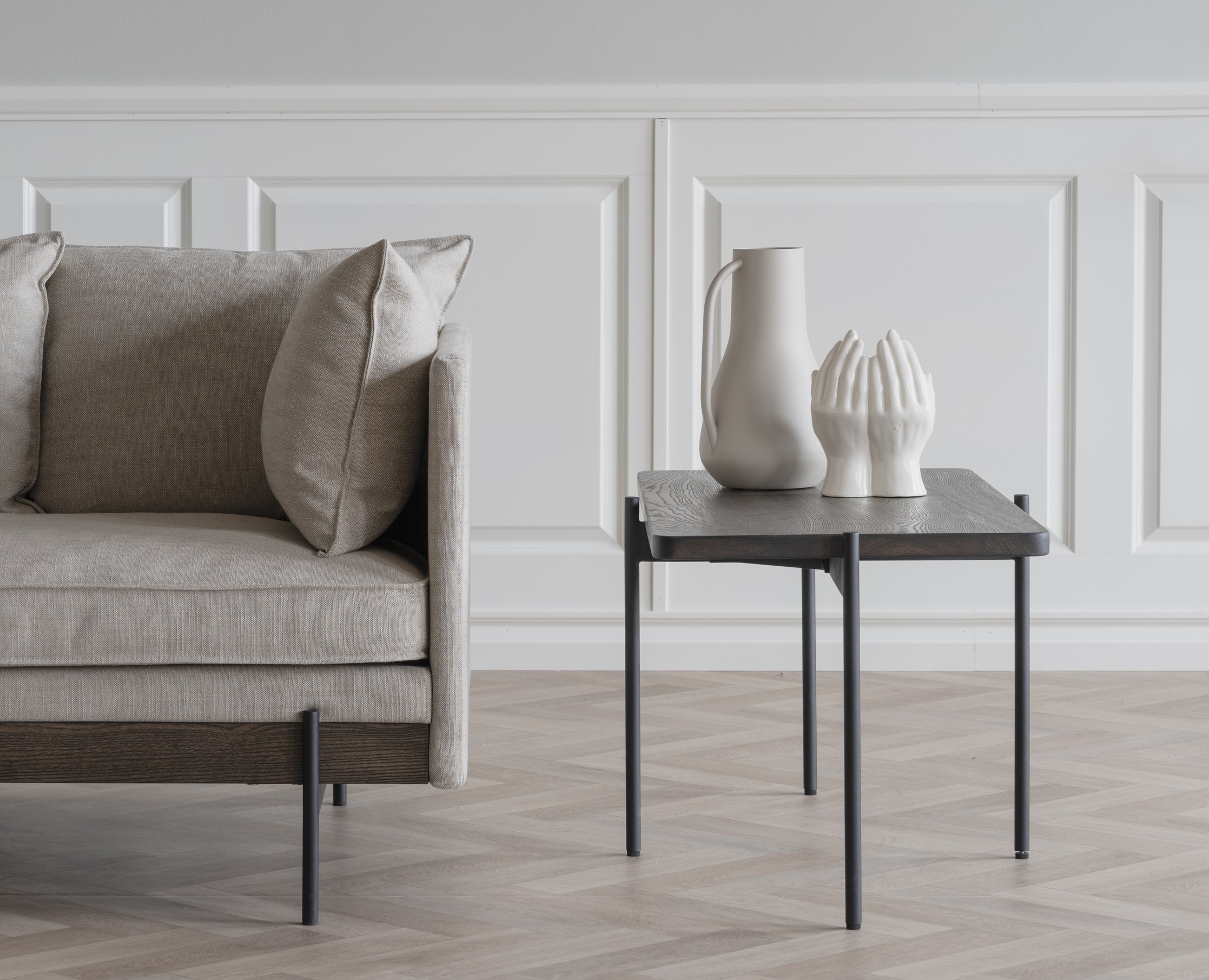 Rowico Home Shelton sofa-sidebord brun FSC mærket træ