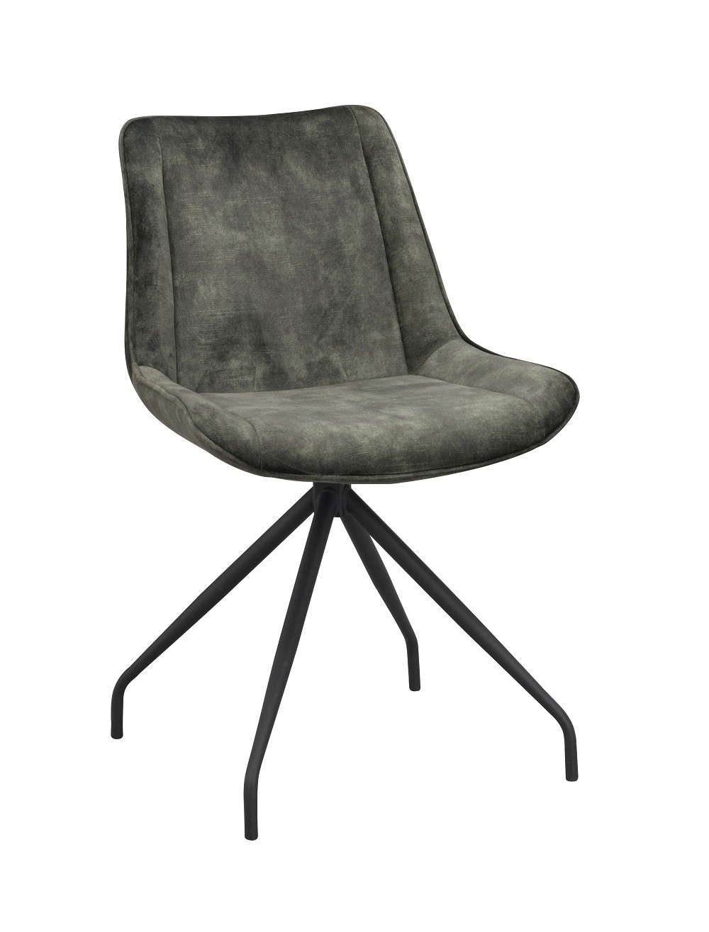 Rowico Rossport stol grøn på drejefod