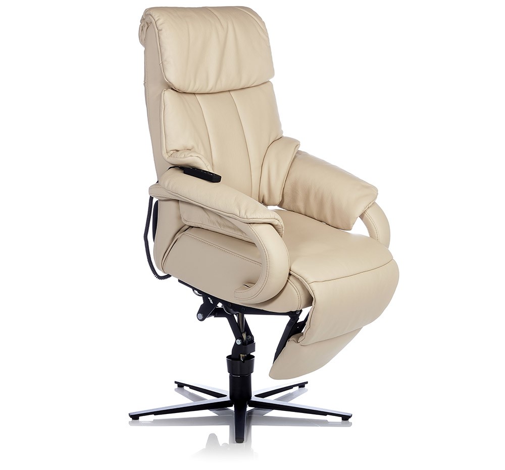 Liseleje hvilestol med el-betjent lift og nakkeregulering