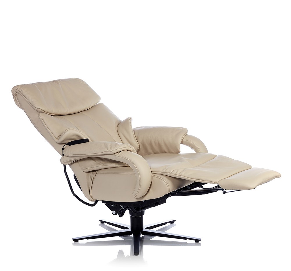 Liseleje hvilestol med el-betjent lift og nakkeregulering