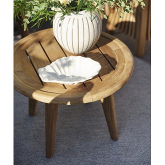 Lilja sofabord ø50cm teak