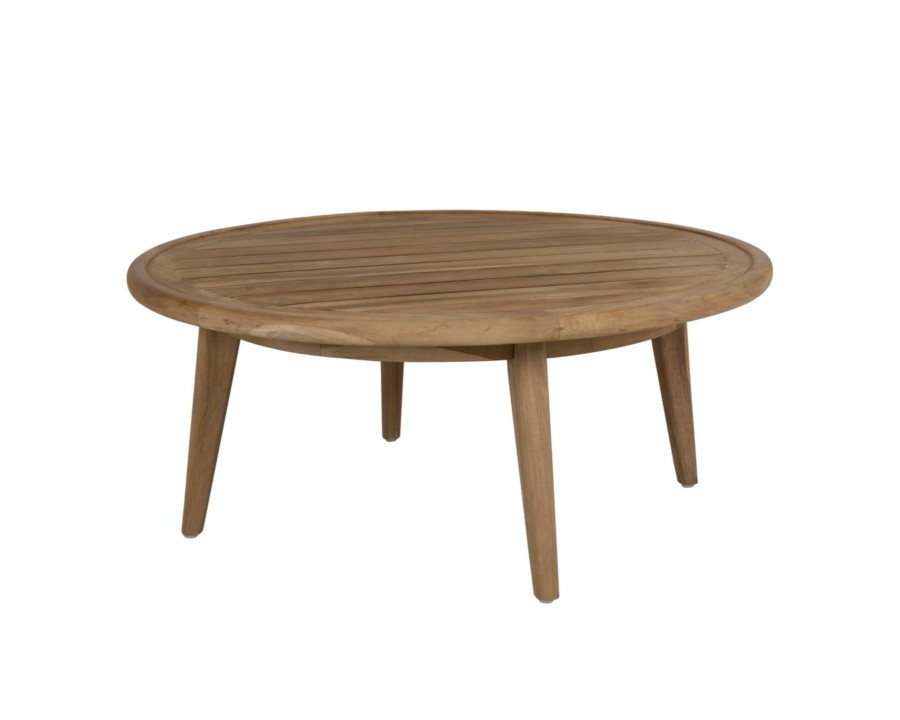 Lilja sofabord ø100cm teak