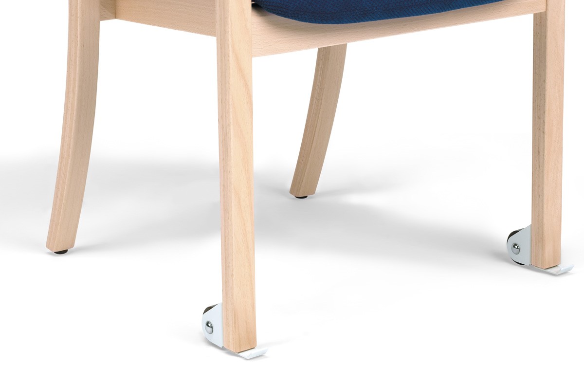 Schou Andersen 7015 Stabelbar spisestuestol - kunstlæder