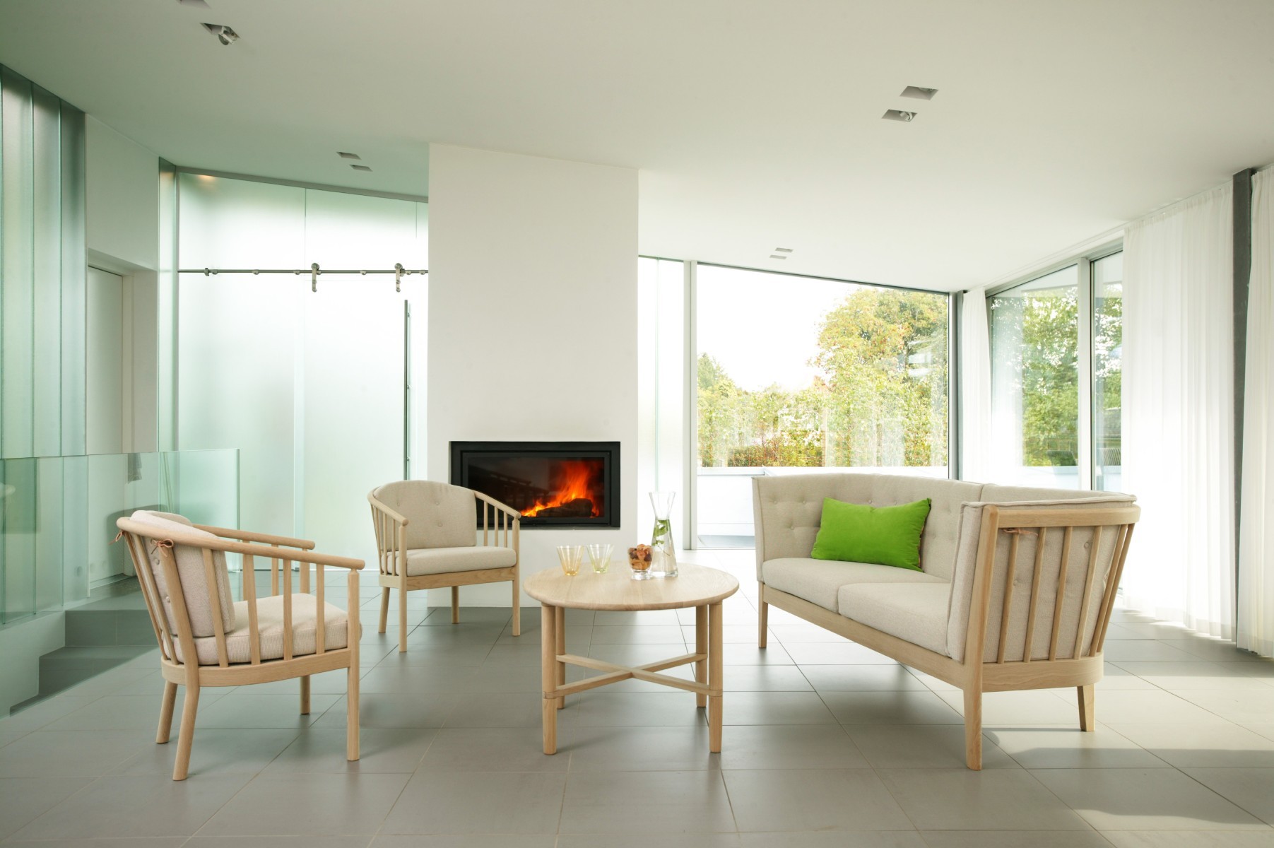 Bella lænestol m. stof