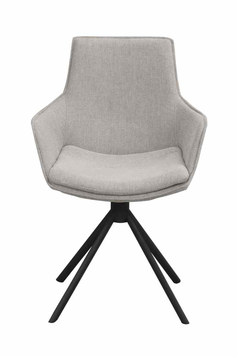 Rowico - Lowell drejestol med arm i stof