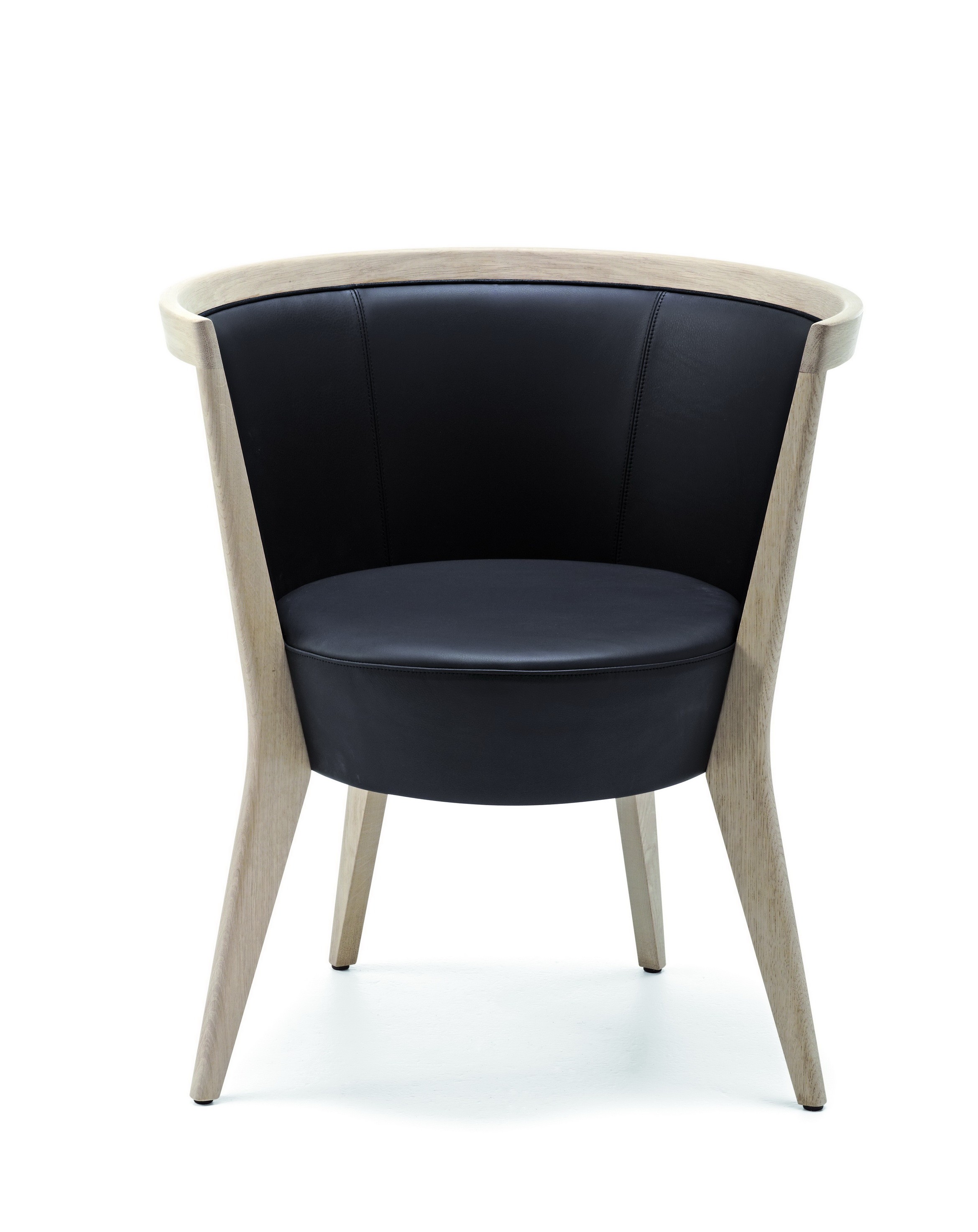 Schou Andersen Cirkel lænestol med polstret ryg