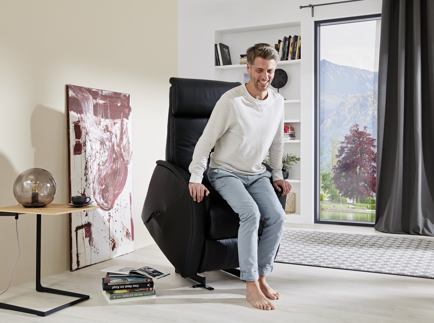 Svaneke Lænestol Høj 7955 Himolla