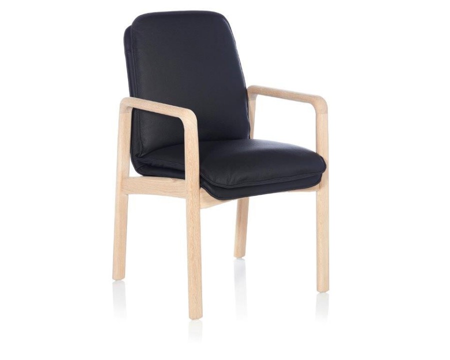 8479AL stol - læder Spisebordsstole