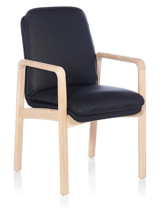 8479AL stol - læder Spisebordsstole