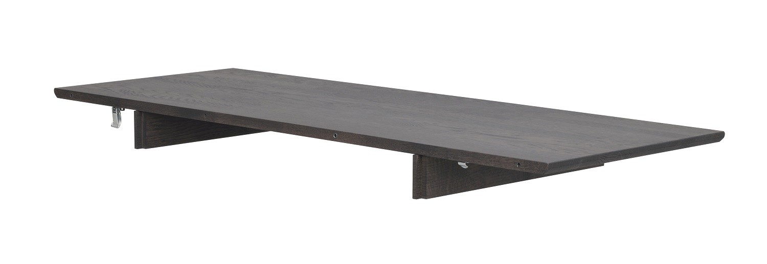 Filippa brun bord i eg incl. tillægsplade Spisebord