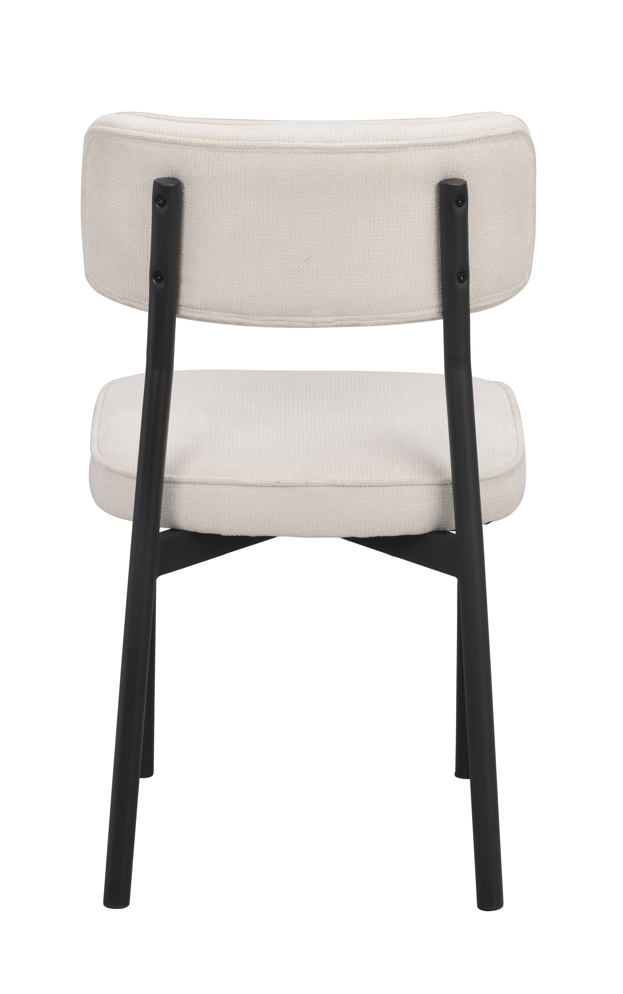 Paisley spisebordsstol sorte ben og 2 farver