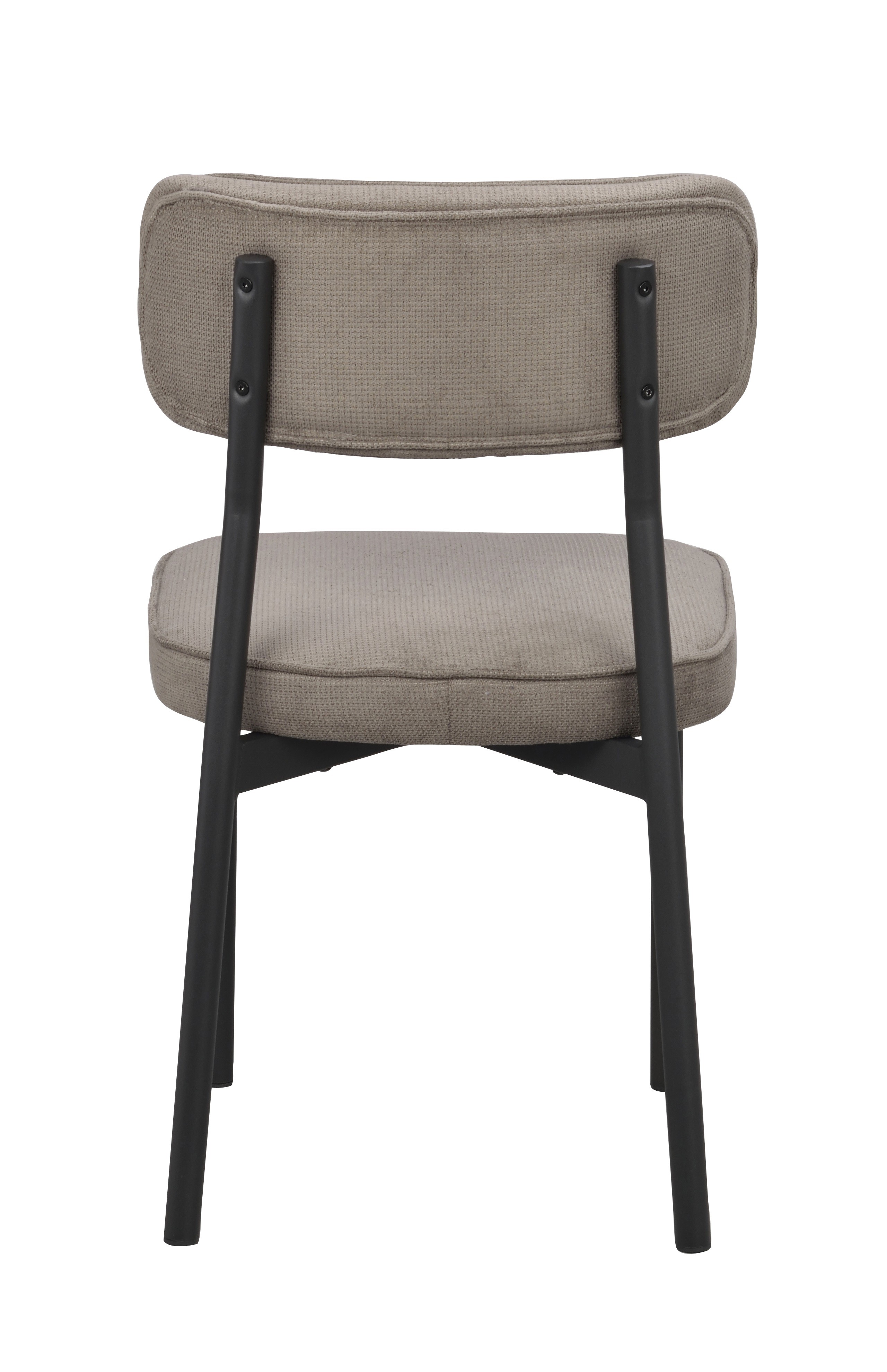 Paisley spisebordsstol sorte ben og 2 farver