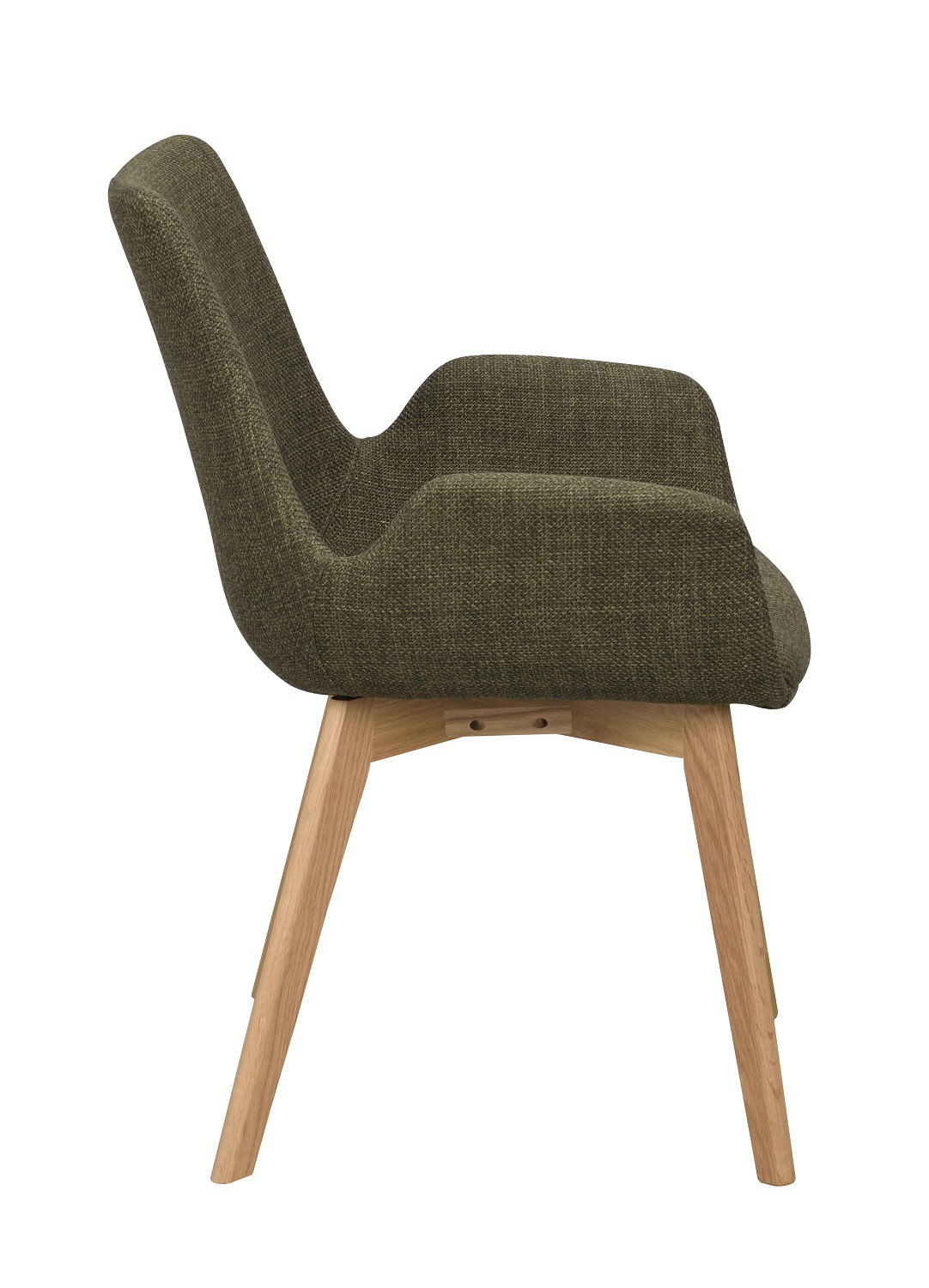 Drimsdale spisebordsstol Grøn med 2 stelfarver, Rowico