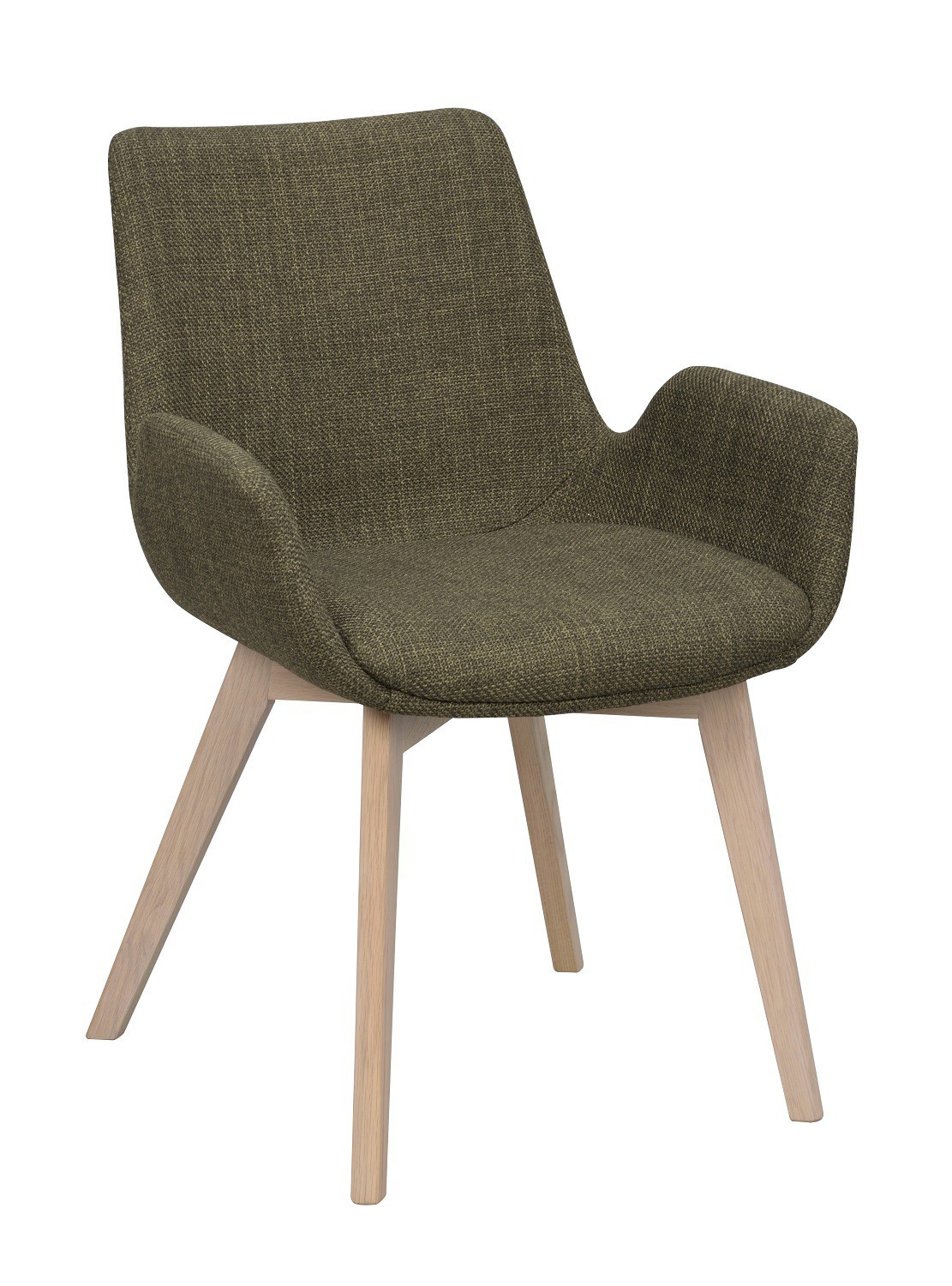 Drimsdale spisebordsstol Grøn med 2 stelfarver, Rowico