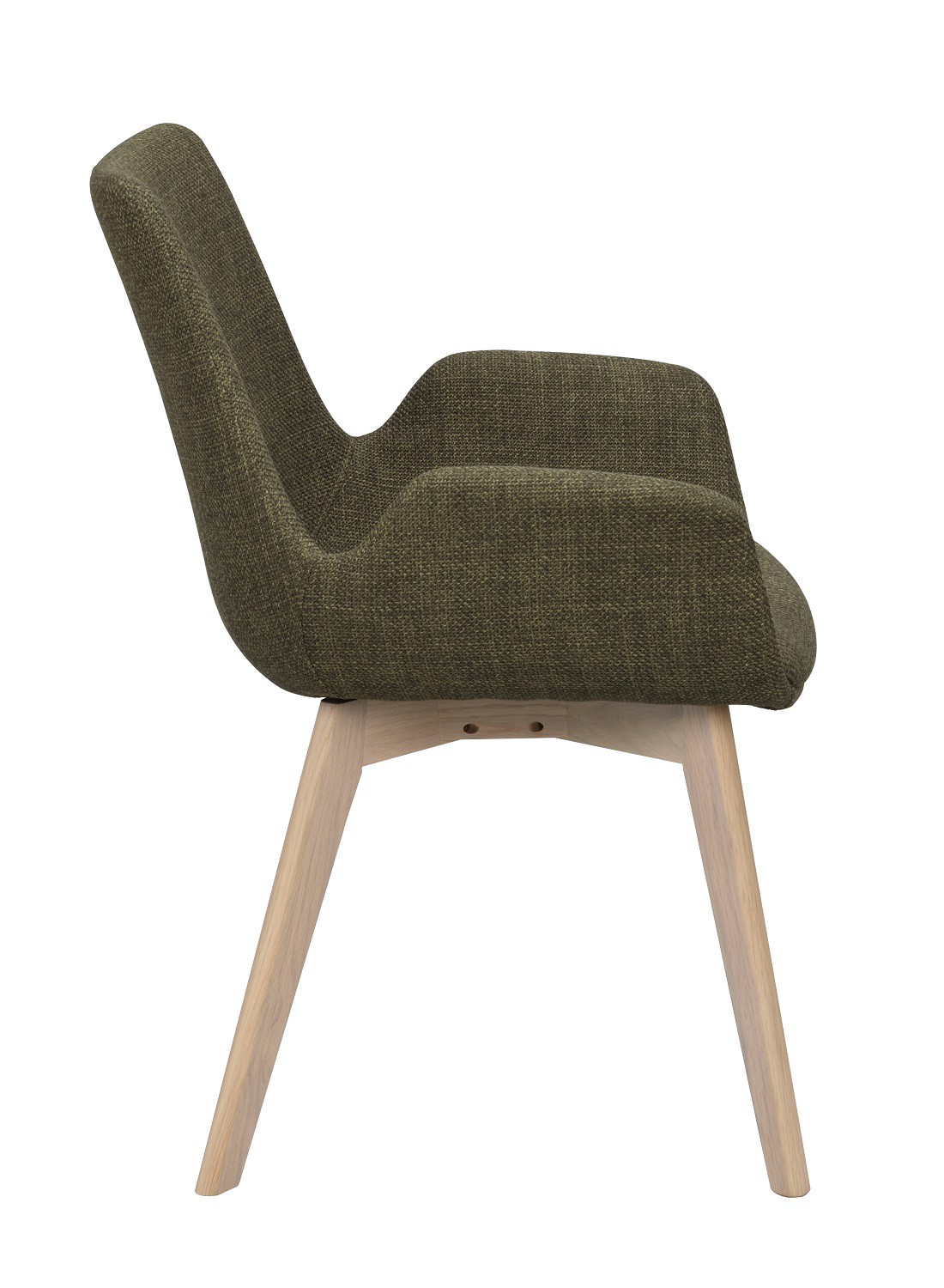 Drimsdale spisebordsstol Grøn med 2 stelfarver, Rowico