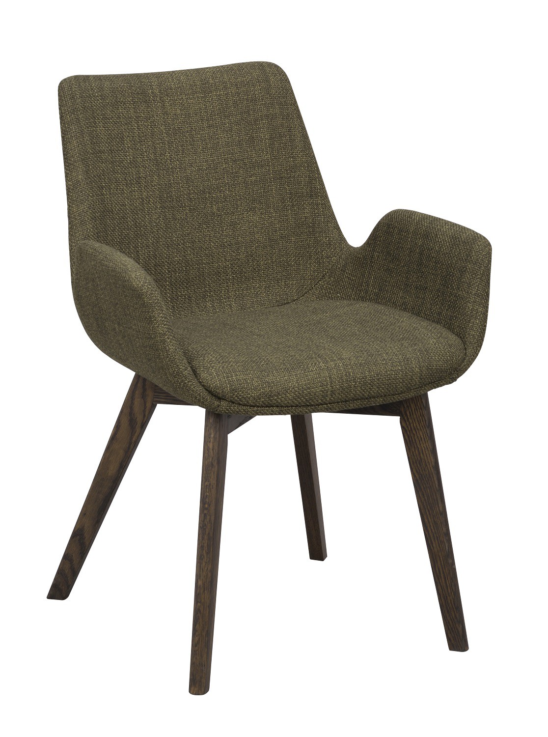 Drimsdale spisebordsstol Grøn med 2 stelfarver, Rowico