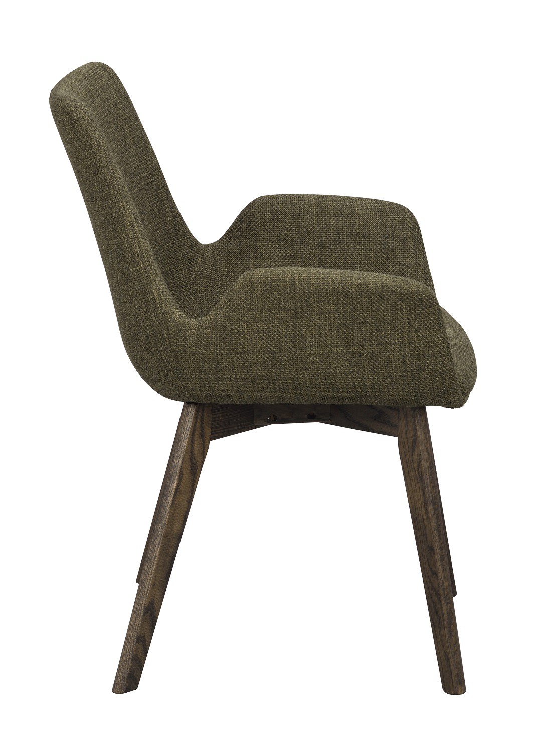 Drimsdale spisebordsstol Grøn med 2 stelfarver, Rowico