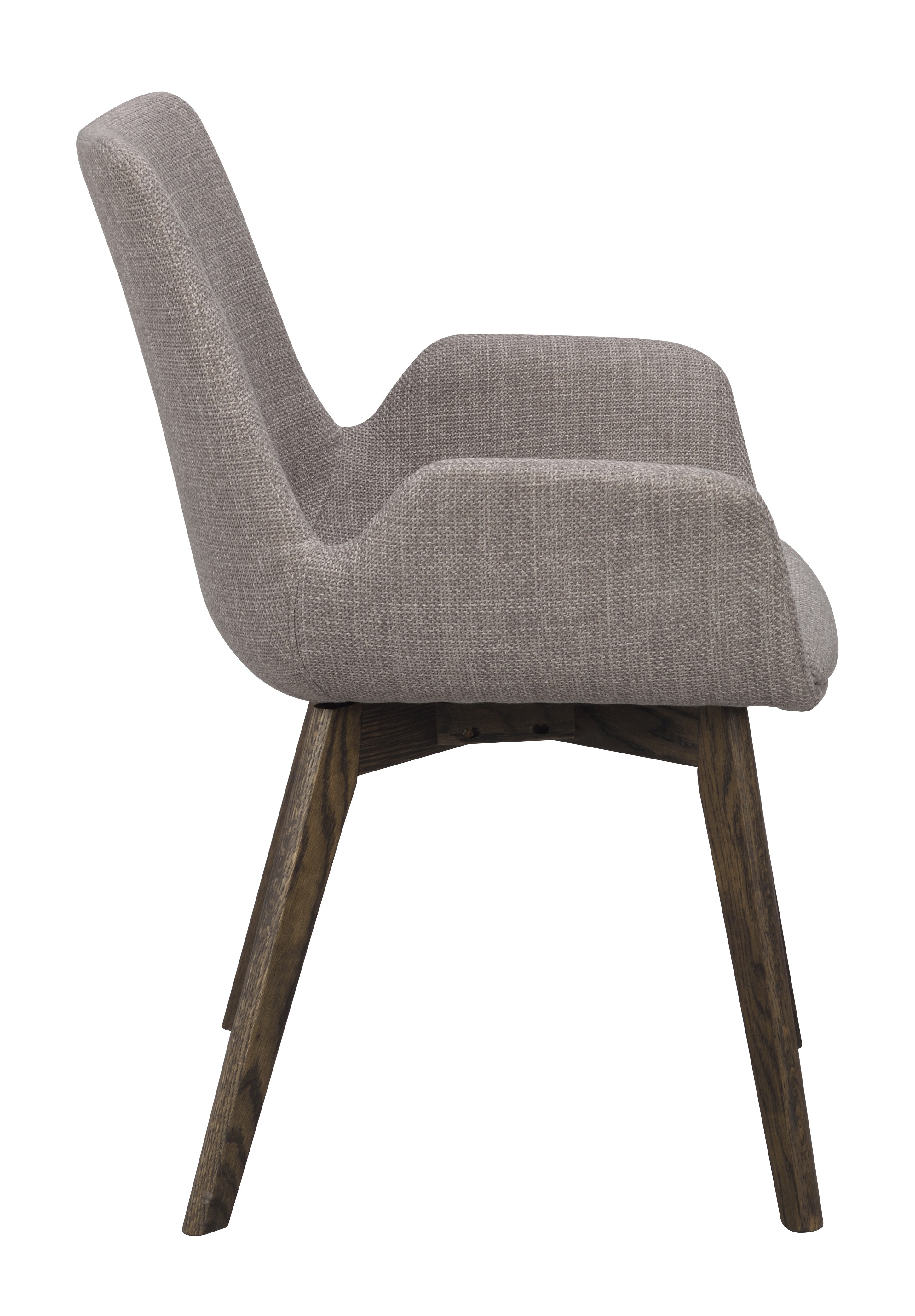 Drimsdale spisebordsstol Grå med 3 stelfarver, Rowico