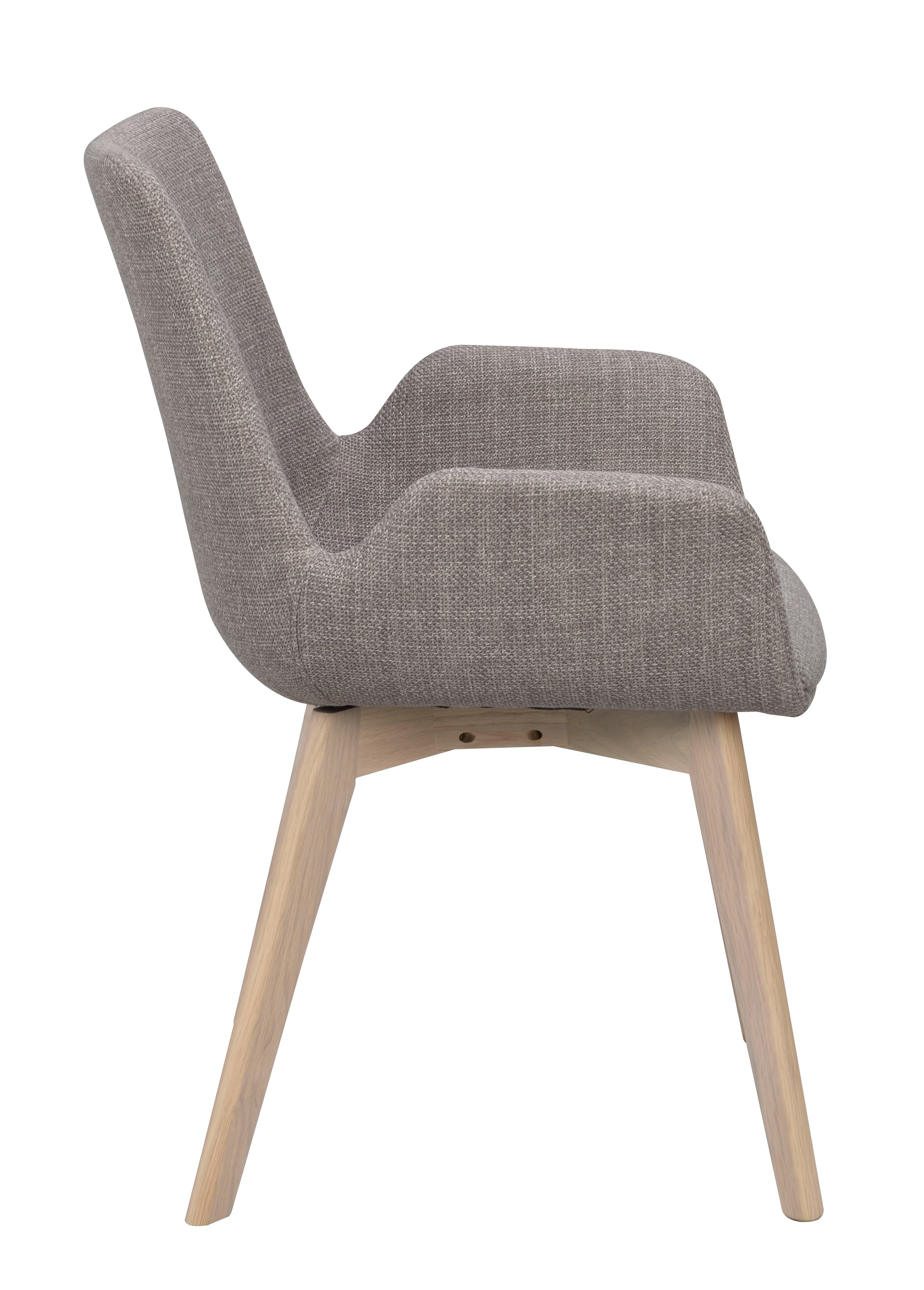 Drimsdale spisebordsstol Grå med 3 stelfarver, Rowico