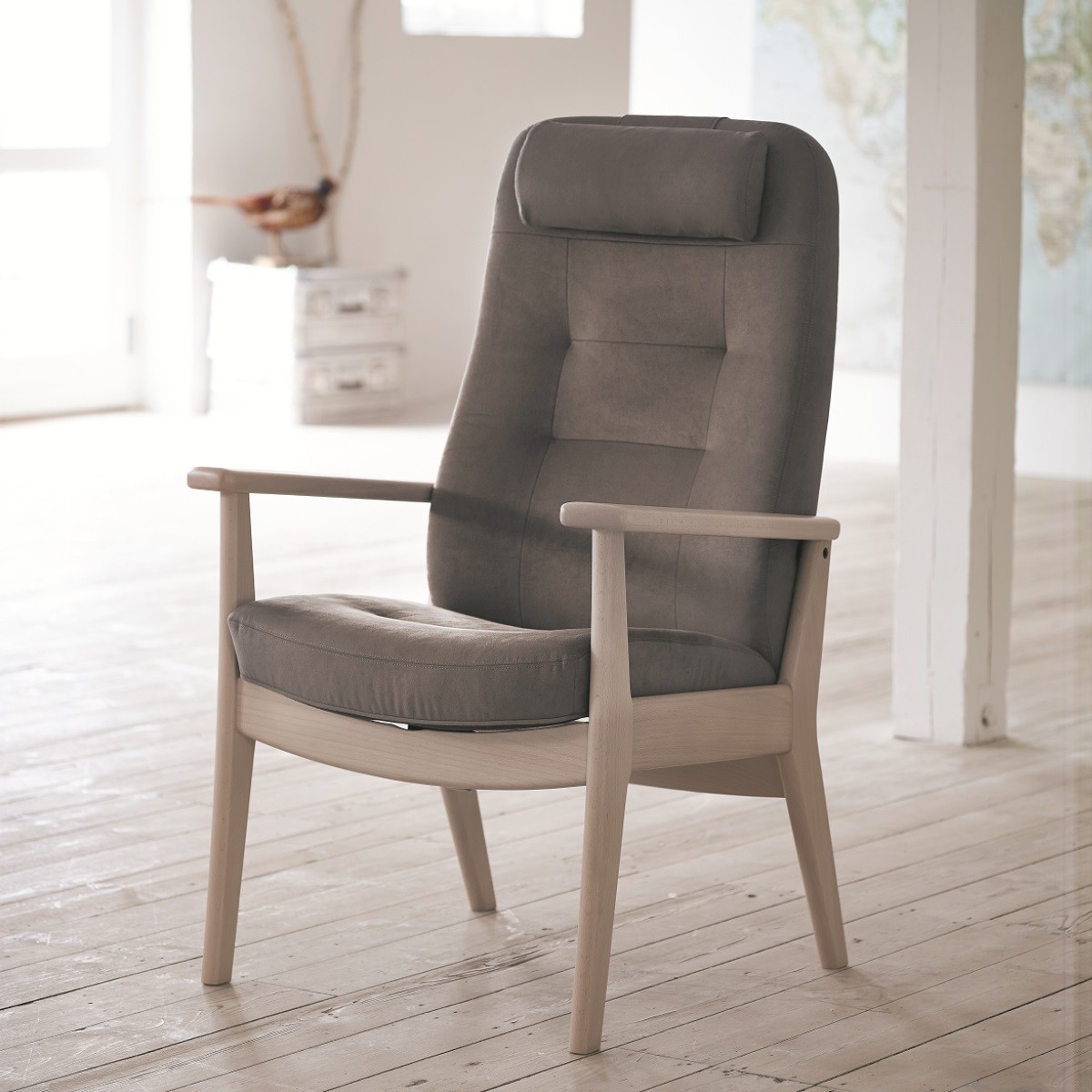 Farstrup Plus 5920 Medium hvilestol læder