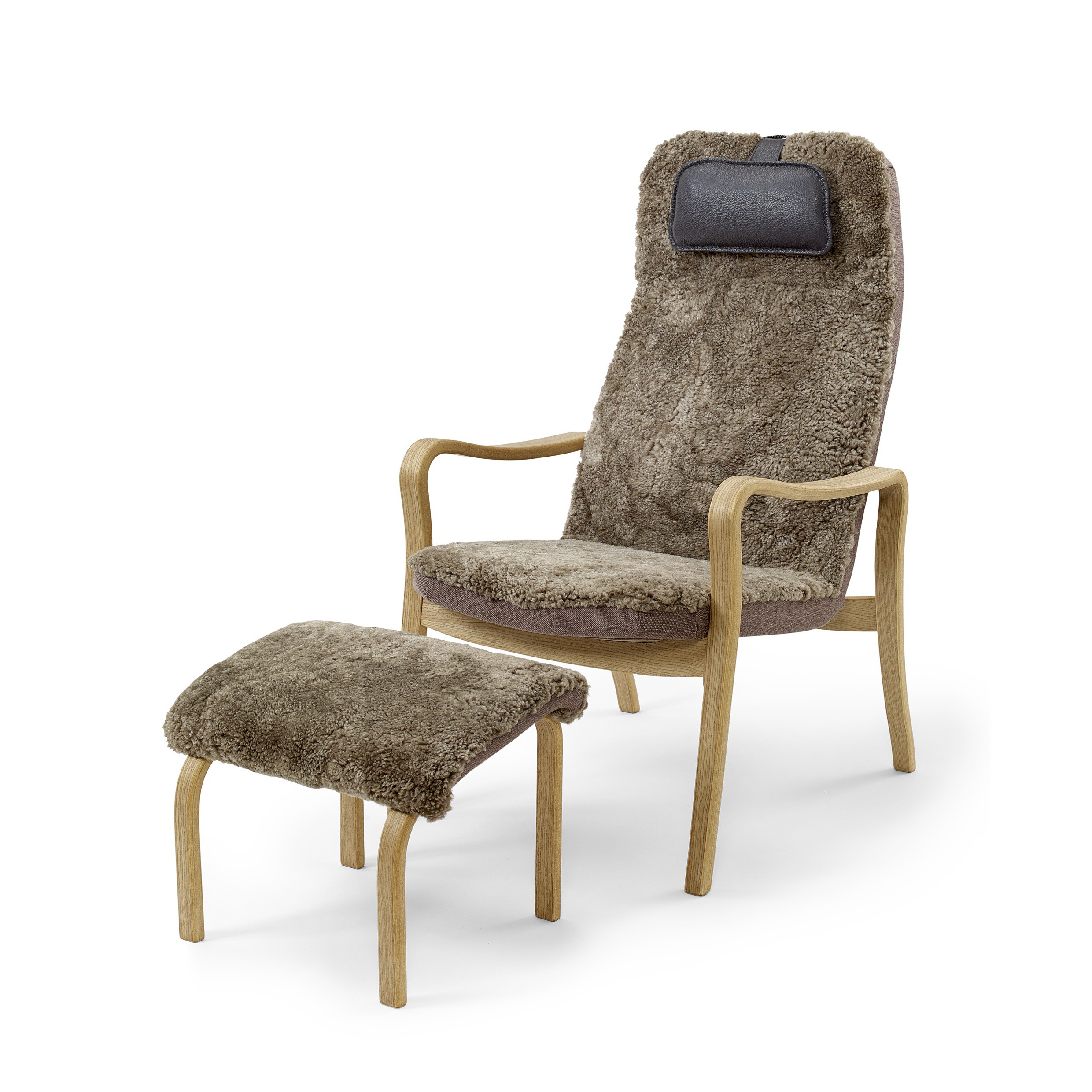 Lænestol Point med fodskammel