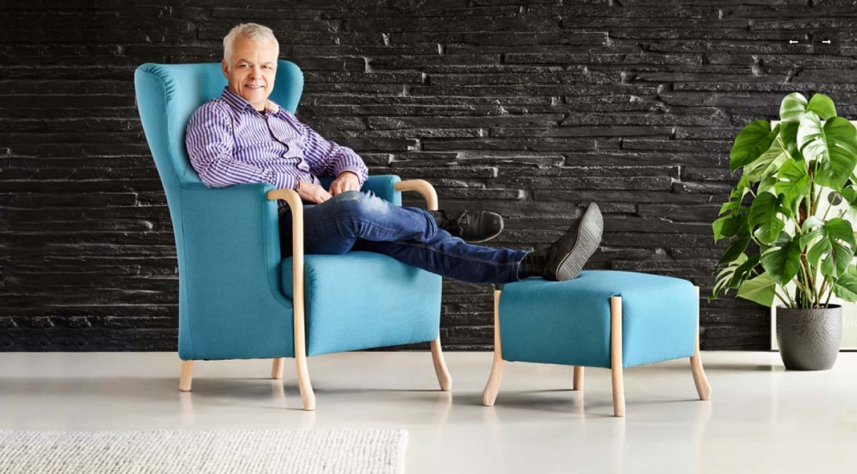 Claudia lænestol fra Stouby - Stof