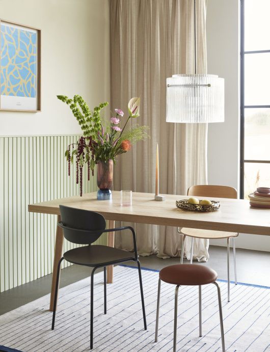 Stack Skammel, nikkel, brun